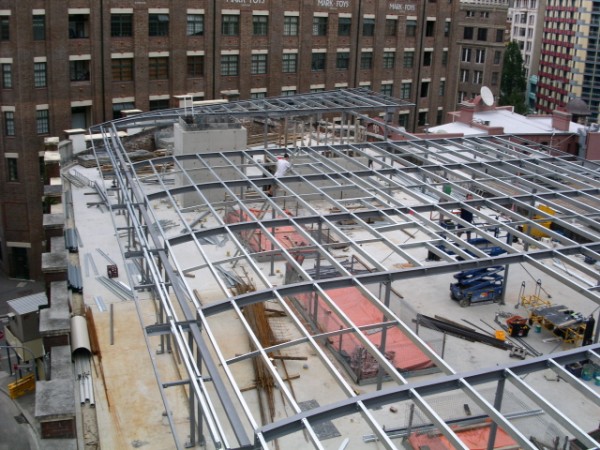 Structural Steel Fabrication and Onsite Installation